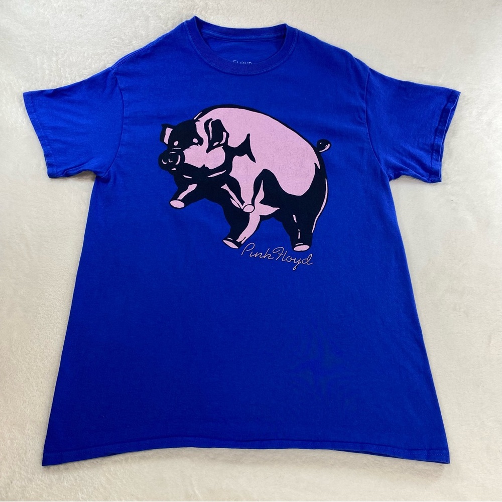 Pink Floyd Classic Flying Pig Album Art TShirt Size Medium